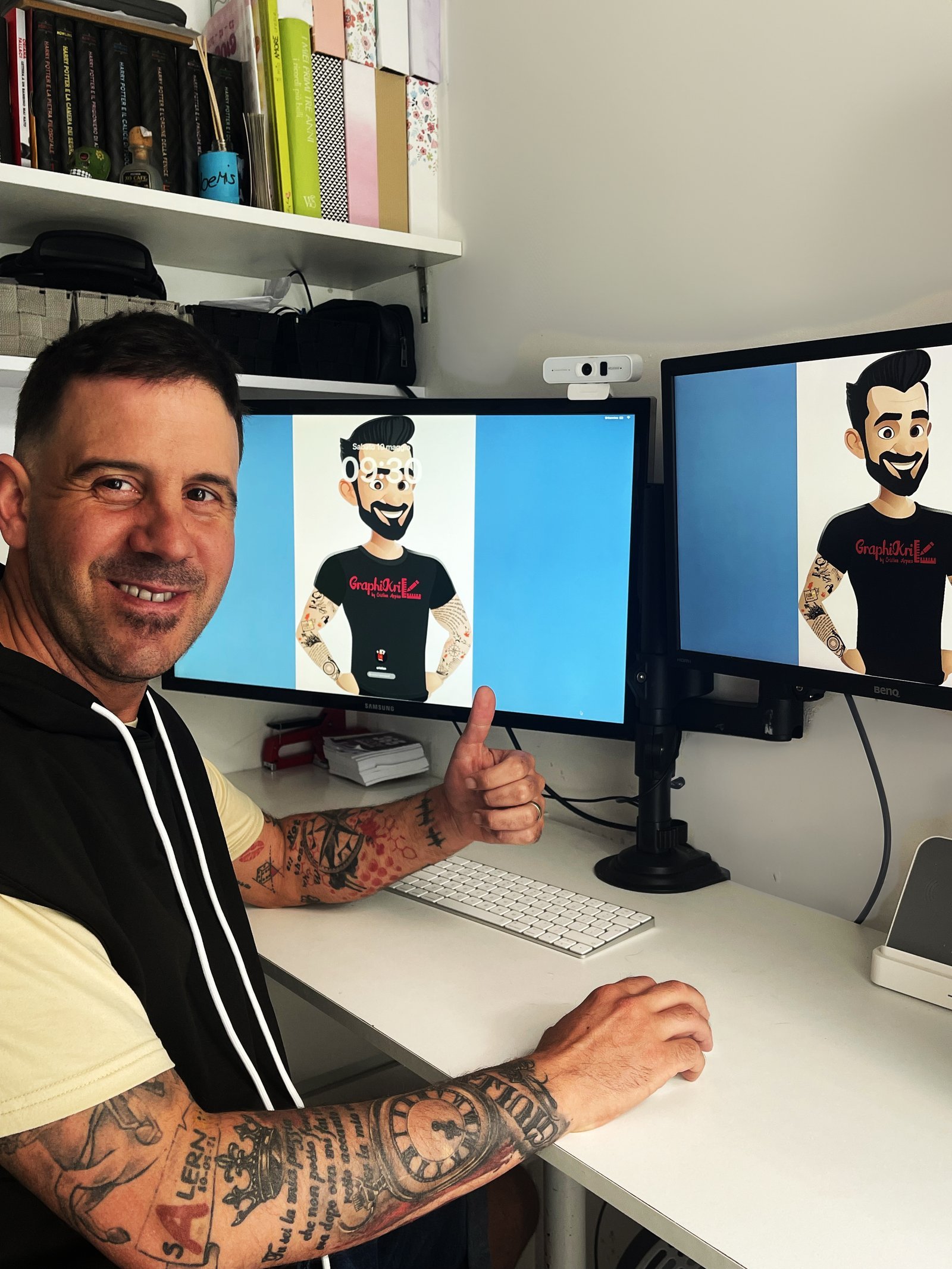 Cristian Arpino, founder of Graphikri